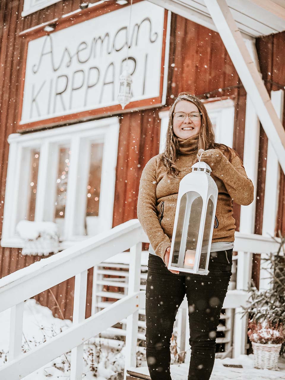 Aseman kirppari talvella