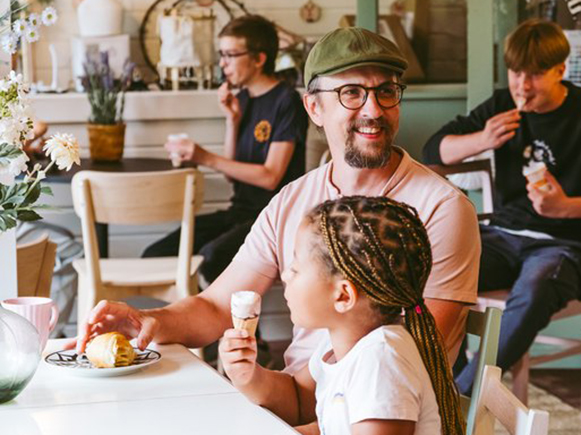 Aseman kirpparin ja putiikin kahvila