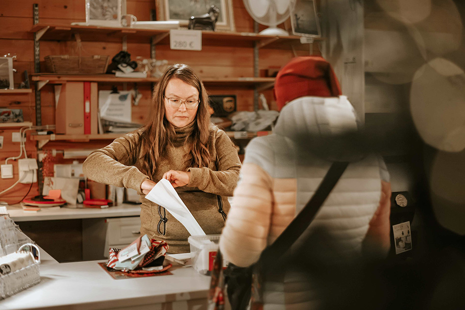 Aseman putiikki paikalliset kasityot